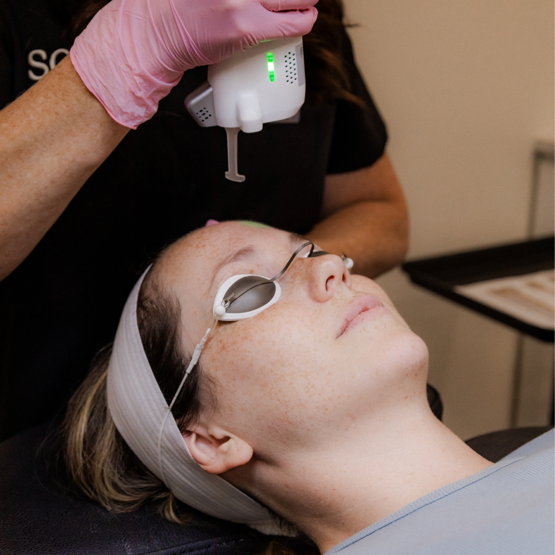LaserTone Facial: Buy 3, Get the Chest Free!