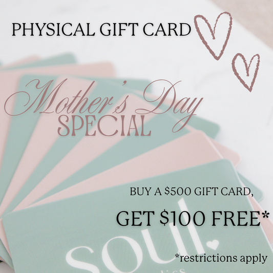 Mother's Day Physical Gift Card (Pickup Only)